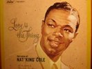 Audiophile DCC LP Nat King Cole Love is the thing Mint-