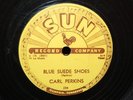 RARE 78 SUN 234 CARL PERKINS BLUE SUEDE SHOES/HONEY DON