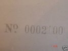 The BEATLES:WHITE ALBUM 1ST PRESS UK MONO ** 0002100 **