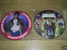 MICHAEL JACKSON DANGEROUS PROMO + THRILLER PICTURE DISC