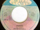 rare Jamaica Reggae 45 DEVON RUSSELL chances Listen