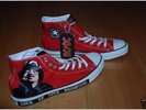 AC/DC Shoes Converse Chuck Taylor Red Lock Up Daughters