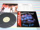 MOTORHEAD iron fist Japan LP+OBI