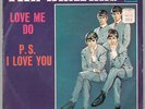 45 & PICTURE SLEEVE THE BEATLES (LOVE ME DO)TOLLIE RARE