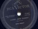 ELVIS PRESLEY - LAWDY MISS CLAWDY -78 RPM -1956 VG+++