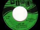 THE OUTFIT Use Me Wirl RARE KILLER ISLAND FUNK 45 *Hear