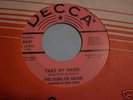 THE SONS OF ADAM : Take My Hand 1966  Garage 45 LISTEN