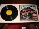 Country Johnny Cash Lp Hot and Guitar Eingerahmt