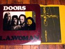 *DOORS L.A. Woman ORIG WINDOW DIE CUT COVER psych blues
