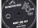 BRYAN DAVIES NIGHT AND DAY ORIG OZ ONLY 60'S 45 PRESS