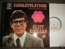 LP -  CLIFF RICHARD  - CONGRATULATIONS  - weisse Promo