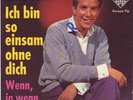 Will Tura  Ich bin so einsam ohne dich orig 1964  MINT-