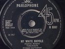TOMORROW - My white bicycle - RARE POP PSYCHE 45 tours