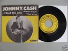 JOHNNY CASH Early SUN EP -113 Original Shrink Wrap VG++