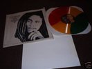 Rare Bob Marley Legend LP Rasta Color Wax with Hemp Bag