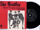 Beatles I WANT TO HOLD Sweden 45 w/PS FREESHIPPING
