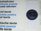 Avant Garde CONCRETE SOUNDS POETRY Bob Cobbing weird LP