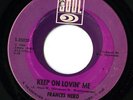 frances nero - keep on lovin me - soul 35020 - soul 45