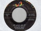 Soul Popcorn JEANETTE BABY WASHINGTON Let Love Go By