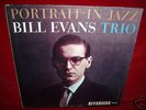 Bill Evans Trio Portrait In Jazz Riverside 12-315 NM