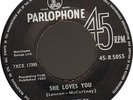 BEATLES She Loves You 1963 INDIA 45 rare