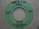 HOLZER & KAMARRA  Pure Love  1975  Rare Funk 45  Mint-