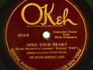 EVA TAYLOR & L LOMAX 1923 blues duet / OKEH 8114 / E+