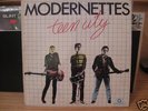 The Modernettes - Teen City 45 RPM LP KBD DOA  RARE