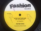 PETER KING - STEP ON THE GAS.. FASHION 12''