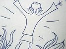  JEAN COCTEAU ART COVER 12” RAVEL / COLETTE