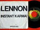 JOHN LENNON YOKO ONO BEATLES INSTANT KARMA 1970 RARE EXYU 7“PS APPLE JUGOTON