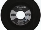 THE ACORNS - ANGEL - SCARCE WHITE DOO WOP 45 ON UNART
