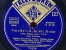 STROSS QUARTET / RUPP SCHUBERT TROUT QUINTET 4 X 78 RPM