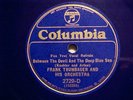 Hot Blue Wax Columbia 2729-D Frank Trumbauer Orch.