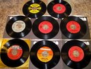 8 Johnny Cash 45 RPM Records-I Walk The Line-Boy Sue