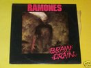The Ramones - Brain Drain LP. KBD NY Punk Sex Pistols