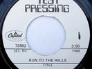 IRON MAIDEN Run To The Hills CANADA 7” PS Test Press RA