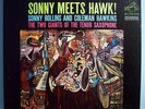 SONNY ROLLINS+COLEMAN HAWKINS N/MINT ORIG '63 RCA LP DG