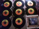 8 Beatles 45 Records,Capital, I am the Walrus,Daytriper