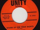 WILLIE JAMES Stand Up For Your FUNK SOUL 45 UNITY 2711