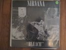 Nirvana Bleach LP on Red Vinyl Original Sub Pop