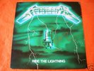 METALLICA - RIDE THE LIGHTNING  autograph 