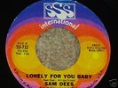 Soul Doowop Rock  SSS International #732   SAM DEES  NM