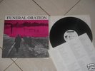 Funeral oration-s/t LP (holland 87') bgk,pandemonium