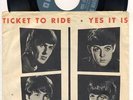 THE BEATLES TICKET TO RIDE, SPAIN ONLY PICT. SL. 1965