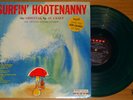 AL CASEY Surfin' Hootenanny BLUE Vinyl Surf MONO LP