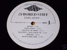 BORED STIFF***Explainin LP***Bay Area INDIE RAP**1995