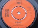 FINDERS KEEPERS - LIGHT - ORG UK 45 ON CBS 202249