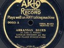Lucille Hegamin/Blue Flame Syncopators on Arto 9053