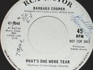 Barbara Cooper 45 northern soul RCA VICTOR